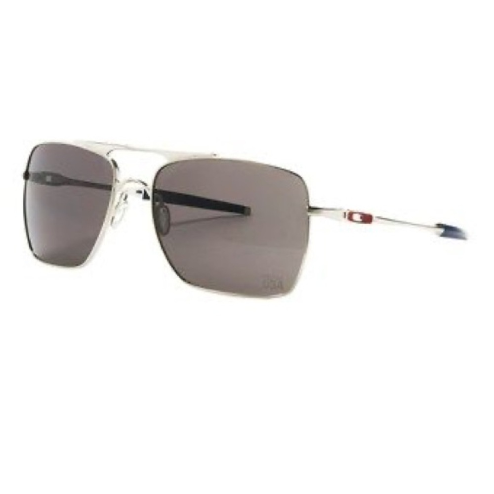 Oakley Team USA Deviation Polished Chrome Grey Lenses
